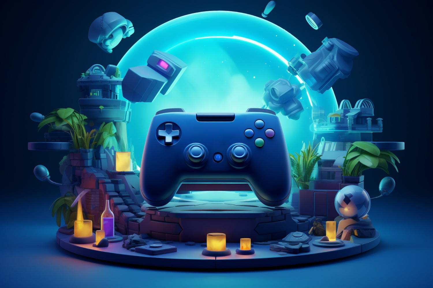 Blockchain arcade game with digital collectibles
