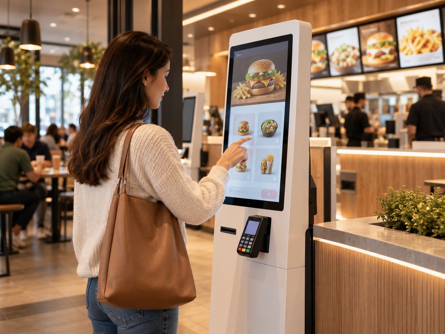 Digital ordering kiosk experience