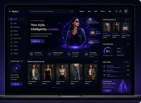 AI-Powered Fashion Commerce Platform